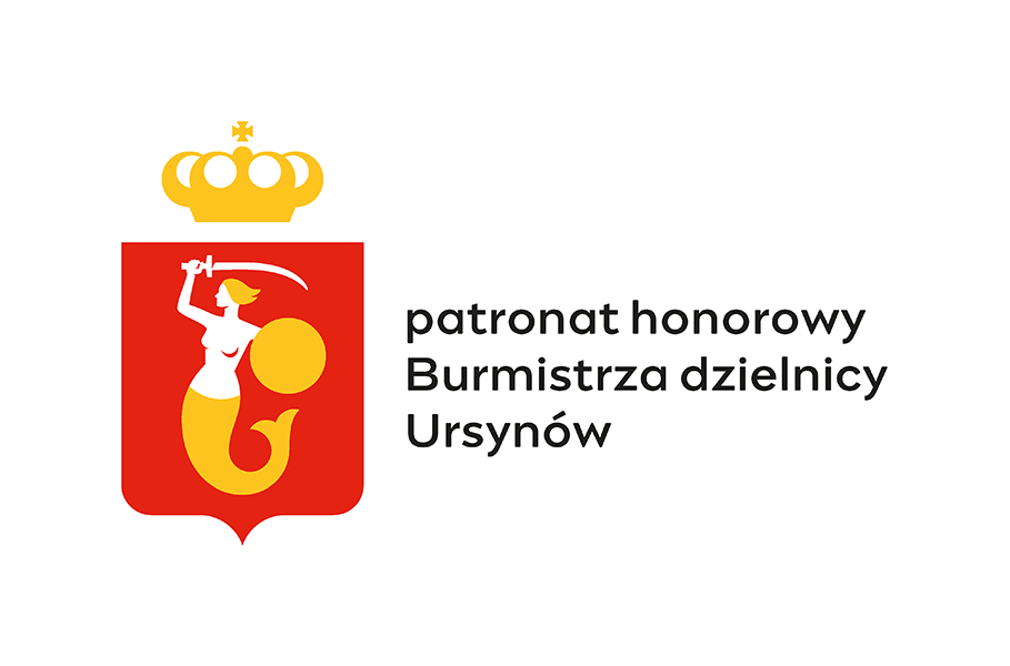 warszawa znak rgb kolorowy patronat honorowy ursynow